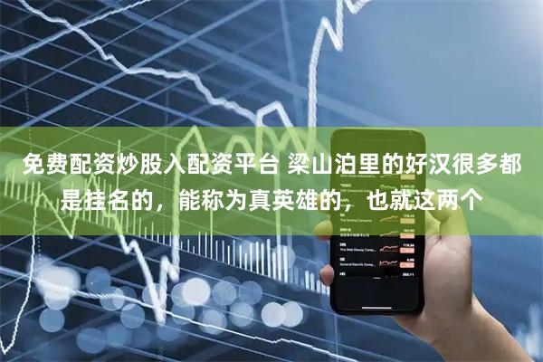 免费配资炒股入配资平台 梁山泊里的好汉很多都是挂名的，能称为真英雄的，也就这两个